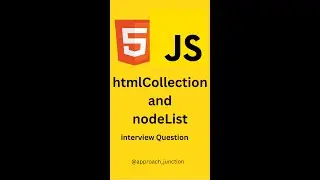 htmlCollection vs nodeList | #javascript