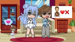 my dad 🙍🏻‍♂️✊🏽❌ doesn't like me 😔 👧🏽💔 family [ gacha club]