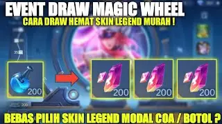 HEMAT BANGET!! CARA BELI SKIN LEGEND MURAH MODAL COA DAN MAGIC WHEEL POTION S GRATIS MOBILE LEGENDS