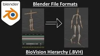 Blender Import Export - File Format BVH