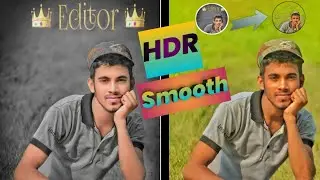 HDR Face Smooth skin whitening photo editing || autodesk Sketchbook skin face painting editing