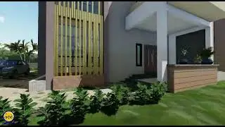 Residential building Walkthrough | Assam | India | 2400 sqft building | Lumion Rendering | Sketch up