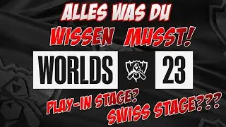 LoL Worlds 23 | Swiss Stage + Play-Ins explained quickly and easily!