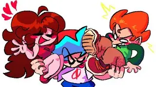 Boyfriend Loves Both Girlfriend AND Pico! (Friday Night Funkin Comic Dub)