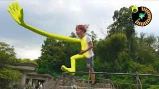 [Splatoon 3 CG Animation] Zipcaster Parkour In Real Life