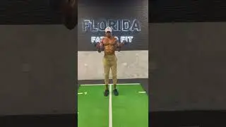 Full body workout with a dumbbell