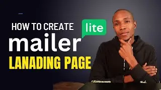 How to Create Landing Page With Mailer Lite