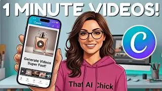 Make Pro Quality AI Videos in Canva in 60 Seconds!