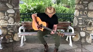 River | Leon Bridges Acoustic Cover | Justin Wensley