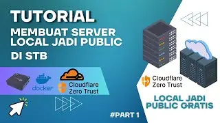 Tutorial Membuat Online Server Lokal di STB ARM | Zerotrust Cloudflare Docker | #Part1