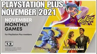 Free Playstation Plus games (PS+) November 2021
