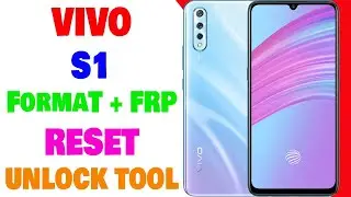 Vivo S1 FRP | Vivo 1907 Facroty Reset Done By Unlock Tool | Umar Mobile