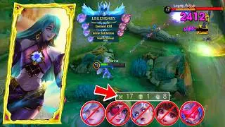 SUPER DAMAGE! NOVARIA 1 HIT BUILD AND EMBLEM NEW UPDATE | MOBILE LEGENDS