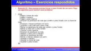 Linguagem C - Básico/Intermediário - Aula 01: Algoritmos - Primeiros Conceitos