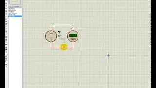 3 Series LEDs with DC Voltage in Proteus Circuit Simulation