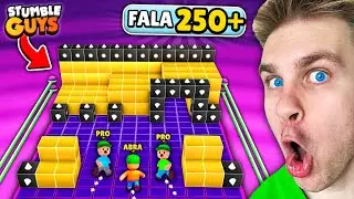 Jak POBIĆ NOWY REKORD (250+ FALE) na BLOCK DASH w AŻ 3 OSOBY 😱 w Stumble Guys! ⚠️