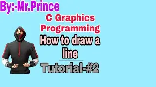 draw a line in c graphics programming