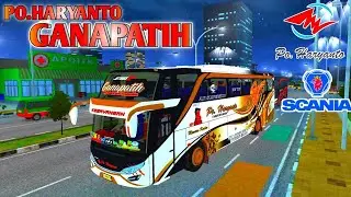 Keren Parah!! Po.Haryanto - Ganapatih | Suspensi Enak Banget | MOD and Livery