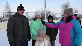 Новогодние семейные уличные игры 
