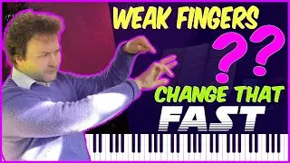 WEAK 4th & 5th FINGERS?? 19 Piano Exercises to QUICKLY CHANGE that!