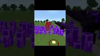 REDSTONE GOLEM VS ENDER GOLEM - MINECRAFT MOB BATTLE