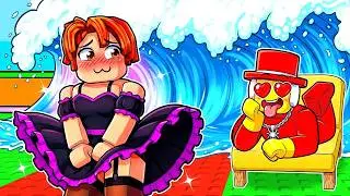 I BECAME AN E-GIRL TO SURVIVE THE TSUNAMI! 👩💻🌊😱