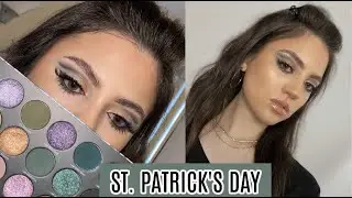 ST  PATRICK'S DAY MAKEUP TUTORIAL | MORPHE ASHLEY STRONG PALETTE