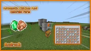 Automatic Chicken And Emerald Farm | Bedrock |