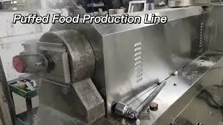 Puffed snacks making machine| Corn flour puffed snacks machine| rice snacks making machine