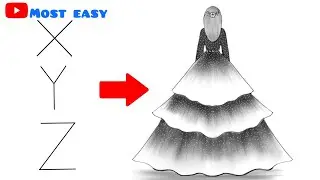 lHow to draw a girl Backside drawing | Easy drawing Step by step | girl drawingHello everyone |
