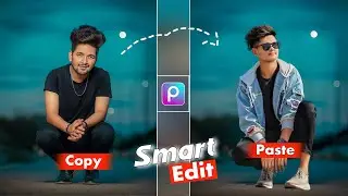 COPY & Paste Background In Picsart | picsart Photo Editing Bangla | Anything Photo Editing