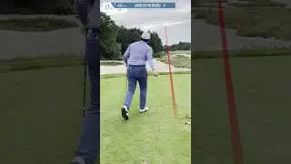 Jamie Rutherford, Danish Golf Campionship 2024, Lubker 17th, Drive in to the wind #golf