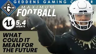 Maximum Football Future Potential Part 2 | UNREAL ENGINE 5.4 Update | 1943 Rise of Hydra Tech Demo