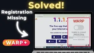Warp VPN cf_registration_missing