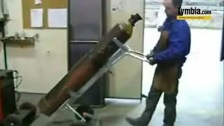 Carro coloca botellas de soldar 80kg | TYMBIA