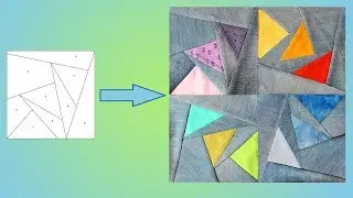 Patchwork - paper quilting, 