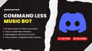 COMMAND LESS Discord Music Bot 2025: Full Guide & Setup (No Commands!)