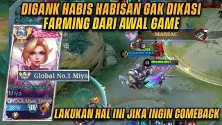 HARDGAME PARAH GW DIGANK DARI AWAL GAME! KUNCI NYA TETAP TENANG LATE GAME GW BALES MANIAC! - MLBB
