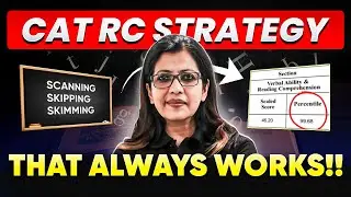 Struggling with RC in CAT? | How to Master Reading Comprehension | Shabana Ma’am’s RC Framework