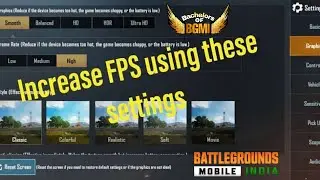 How to Fix Lag in BGMI 1.7🔥😍 After Update with Proof⚡