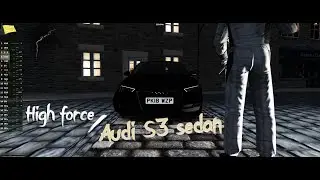 Assetto Corsa - high force online server - audi s3 sedan - night time drive
