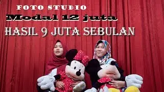 Foto Studio Modal 12 Juta Hasil 9 Juta Sebulan