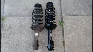 Disassembly and assembly of the front strut Passat B3 and B4 | Disassembly/Assembly Front Shock A...