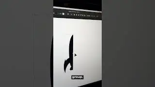 HOW to mirror your design in #adobeillustrator #graphicdesign #illustration #logodesigner #logo