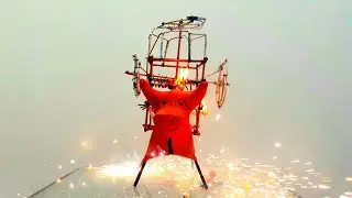 Experiment! Car Vs Bull Fireworks 2020 (Crushing Crunchy & soft things by car)