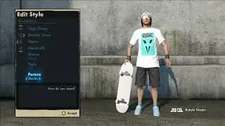 Weird Skate 3 Glitched Screen - Skate 3