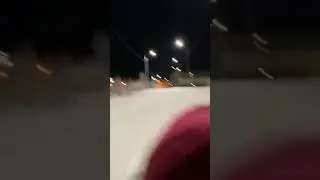 С дочкой с горки на снегокате #2023 #никель #north