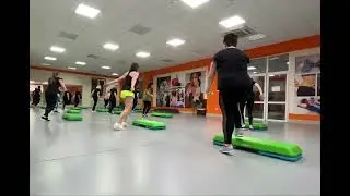 Степ-аэробика 🔥🔥🔥