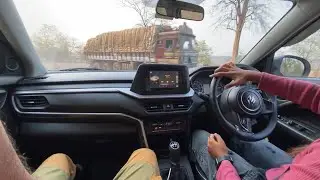 She is driving new brezza in Keshkal ghat | Gearhead