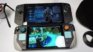 Steam Deck Vs The Lenovo Legion Go GamePlay Performance Comparison